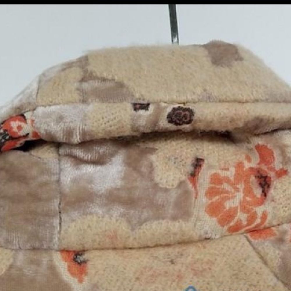 By Anthropologie Velvet floral kimono jacket - Picture 5 of 9